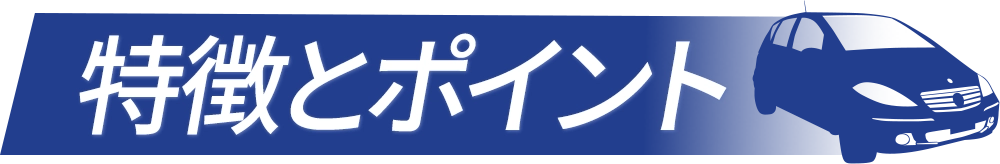 特徴とポイント